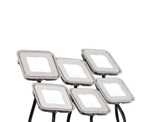Набор KT-S-6x0.6W LED White 12V (квадрат) 018232 Arlight Набор KT-S-6x0.6W LED White 12V (квадрат) 018232 Arlight