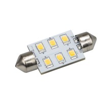 Автолампа ARL-F37-6E White (10-30V, 6 LED 2835) (ANR, Открытый) 019427 Arlight