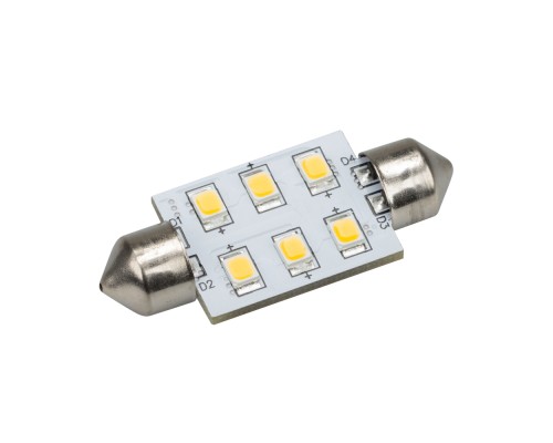 Автолампа ARL-F37-6E Warm White (10-30V, 6 LED 2835) (ANR, Открытый) 019428 Arlight Автолампа ARL-F37-6E Warm White (10-30V, 6 LED 2835) (ANR, Открытый) 019428 Arlight