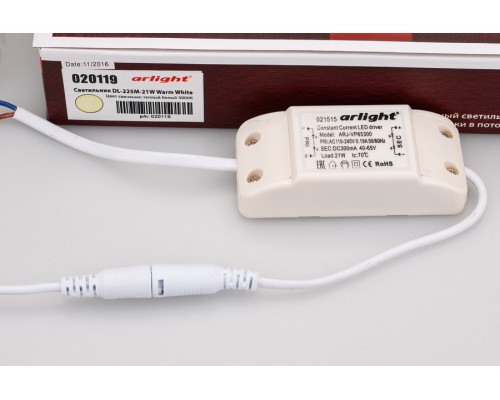 Светильник DL-225M-21W Warm White 020119 Arlight Светильник DL-225M-21W Warm White 020119 Arlight