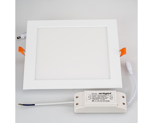 Светильник DL-225x225M-21W Warm White 020137 Arlight