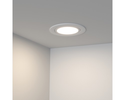 Светодиодный светильник LTM-R60WH-Frost 3W White 110deg 020760 Arlight Светодиодный светильник LTM-R60WH-Frost 3W White 110deg 020760 Arlight