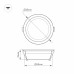 Светодиодный светильник LTM-R60WH-Frost 3W White 110deg 020760 Arlight