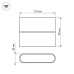 Светильник SP-Wall-110WH-Flat-6W Warm White 020801 Arlight
