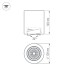 Светильник SP-FOCUS-R120-16W Day White 021426 Arlight