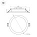 Светильник DL-BL225-24W Warm White 021444 Arlight