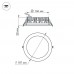 Светодиодный светильник LTD-187WH-FROST-21W White 110deg 021495 Arlight