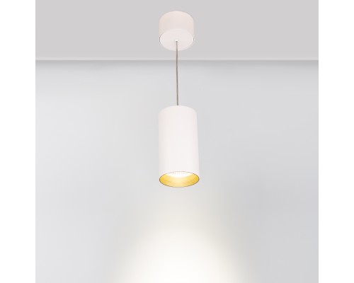 Светильник подвесной SP-POLO-R85-2-15W Day White 40deg (White, Gold Ring) 022943 Arlight Светильник подвесной SP-POLO-R85-2-15W Day White 40deg (White, Gold Ring) 022943 Arlight