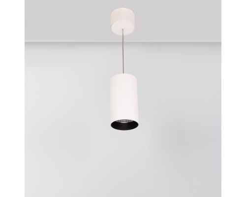 Светильник подвесной SP-POLO-R85-2-15W Day White 40deg (White, Black Ring) 022946 Arlight