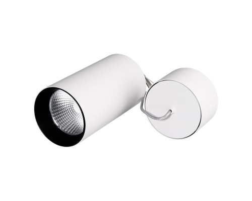 Светильник подвесной SP-POLO-R85-2-15W Warm White 40deg (White, Black Ring) 022947 Arlight Светильник подвесной SP-POLO-R85-2-15W Warm White 40deg (White, Black Ring) 022947 Arlight