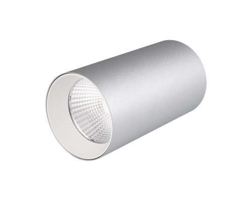 Светильник накладной SP-POLO-R85-1-15W Warm White 40deg (Silver, White Ring) 022965 Arlight