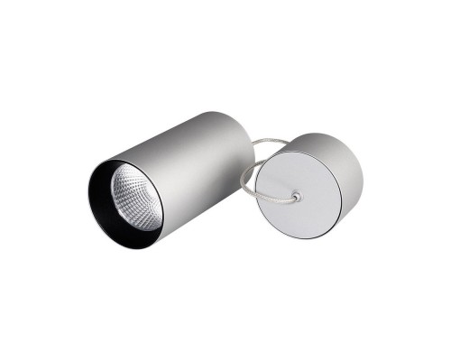 Светильник подвесной SP-POLO-R85-2-15W Day White 40deg (Silver, Black Ring) 022966 Arlight Светильник подвесной SP-POLO-R85-2-15W Day White 40deg (Silver, Black Ring) 022966 Arlight
