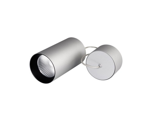 Светильник подвесной SP-POLO-R85-2-15W Warm White 40deg (Silver, Black Ring) 022967 Arlight Светильник подвесной SP-POLO-R85-2-15W Warm White 40deg (Silver, Black Ring) 022967 Arlight