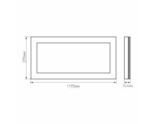 Панель IM-S300x1200-40W Warm3000 (WH, 120 deg, 230V) 023155(2) Arlight