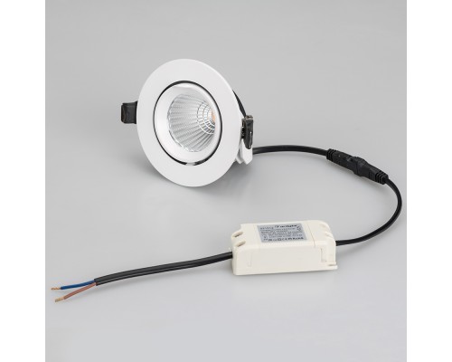 Светильник LTD-EXPLORER-R100-12W White6000 (WH, 38 deg) 024028 Arlight Светильник LTD-EXPLORER-R100-12W White6000 (WH, 38 deg) 024028 Arlight