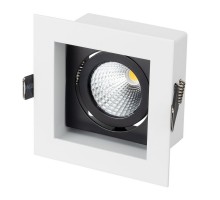 Светильник CL-KARDAN-S102x102-9W White (WH-BK, 38 deg) 024124 Arlight