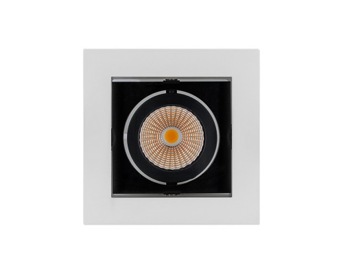 Светильник CL-KARDAN-S102x102-9W White (WH-BK, 38 deg) 024124 Arlight Светильник CL-KARDAN-S102x102-9W White (WH-BK, 38 deg) 024124 Arlight