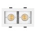 Светильник CL-KARDAN-S180x102-2x9W White (WH, 38 deg) 024128 Arlight