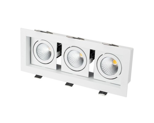 Светильник CL-KARDAN-S260x102-3x9W Day (WH, 38 deg) 024132 Arlight Светильник CL-KARDAN-S260x102-3x9W Day (WH, 38 deg) 024132 Arlight