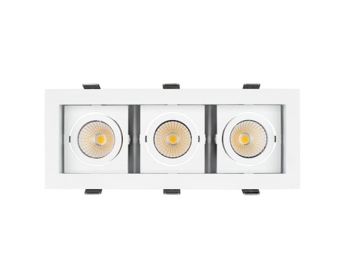 Светильник CL-KARDAN-S260x102-3x9W Day (WH, 38 deg) 024132 Arlight Светильник CL-KARDAN-S260x102-3x9W Day (WH, 38 deg) 024132 Arlight