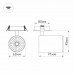 Светильник LGD-LUMOS-R62-9W White6000 (WH, 25 deg) 024286 Arlight