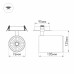Светильник LGD-LUMOS-R76-16W White6000 (WH, 20 deg) 024288 Arlight