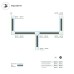 Коннектор угловой LGD-4TR-CON-L-EXT-BK (C) 024721 Arlight