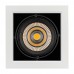 Светильник CL-KARDAN-S190x190-25W Warm3000 (WH-BK, 30 deg) 024985 Arlight