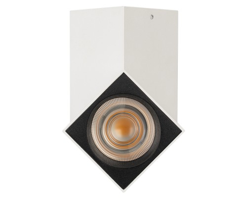 Светильник SP-TWIST-SURFACE-S60x60-12W Warm3000 (WH-BK, 30 deg) 026467 Arlight