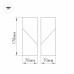 Светильник SP-TWIST-SURFACE-S60x60-12W Day4000 (WH-BK, 30 deg) 026767 Arlight