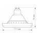 Лампа AR111-UNIT-GU10-15W-DIM Warm3000 (WH, 24 deg, 230V) 026867 Arlight