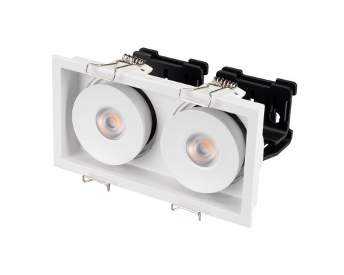 Светильник CL-SIMPLE-S148x80-2x9W Warm3000 (WH, 45 deg) 026876 Arlight