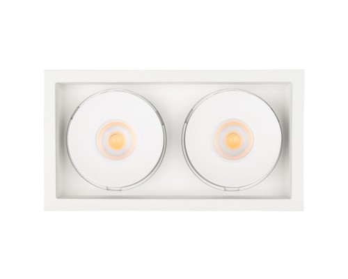 Светильник CL-SIMPLE-S148x80-2x9W Warm3000 (WH, 45 deg) 026876 Arlight