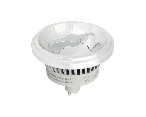 Лампа AR111-FORT-GU10-12W-DIM Warm3000 (Reflector, 24 deg, 230V) 026880 Arlight