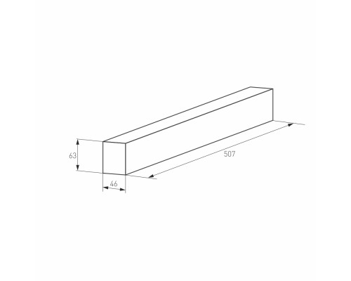 Трек MAG-TRACK-4563-500 (BK) 026902 Arlight
