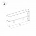 Светильник MAG-LASER-FOLD-45-S480-18W Warm3000 (WH, 15 deg, 24V) 026976 Arlight