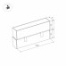 Светильник MAG-FLAT-FOLD-45-S1005-30W Warm3000 (BK, 100 deg, 24V) 027003 Arlight