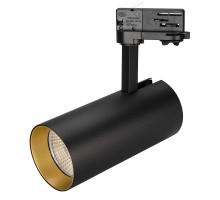 Светильник SP-POLO-TRACK-LEG-R85-15W White5000 (BK-GD, 40 deg) 027460 Arlight