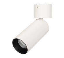 Светильник SP-POLO-SURFACE-FLAP-R65-8W Warm3000 (WH-BK, 40 deg) 027533 Arlight