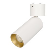 Светильник SP-POLO-SURFACE-FLAP-R65-8W Warm3000 (WH-GD, 40 deg) 027535 Arlight
