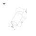 Светильник SP-POLO-SURFACE-FLAP-R85-15W Day4000 (WH-WH, 40 deg) 027546 Arlight