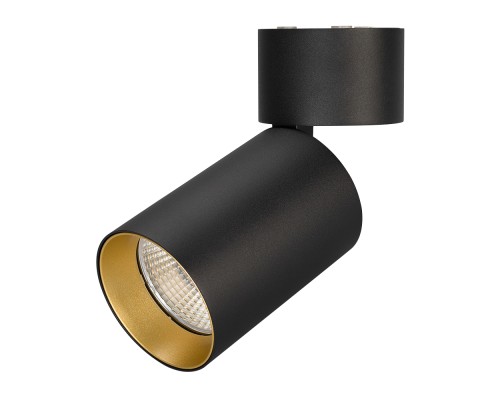 Светильник SP-POLO-SURFACE-FLAP-R85-15W Warm3000 (BK-GD, 40 deg) 027550 Arlight Светильник SP-POLO-SURFACE-FLAP-R85-15W Warm3000 (BK-GD, 40 deg) 027550 Arlight