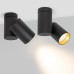 Светильник SP-POLO-SURFACE-TURN-R85-15W Warm3000 (BK-GD, 40 deg) 027568 Arlight