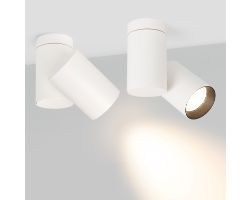 Светильник SP-POLO-SURFACE-TURN-R85-15W Warm3000 (WH-BK, 40 deg) 027569 Arlight Светильник SP-POLO-SURFACE-TURN-R85-15W Warm3000 (WH-BK, 40 deg) 027569 Arlight