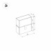Светильник MAG-LASER-FOLD-45-S84-3W Warm3000 (BK, 15 deg, 24V) 027628 Arlight