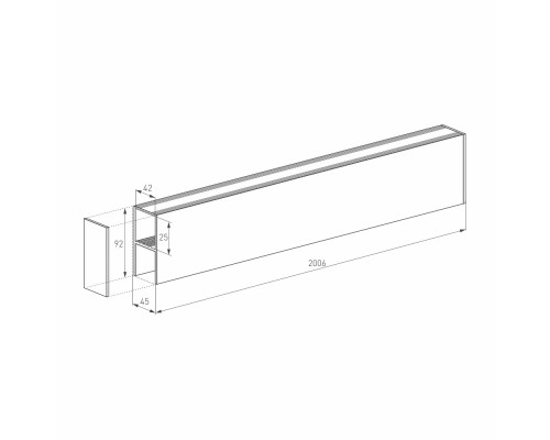 Трек MAG-TRACK-4592-2000 (WH) 028072 Arlight Трек MAG-TRACK-4592-2000 (WH) 028072 Arlight
