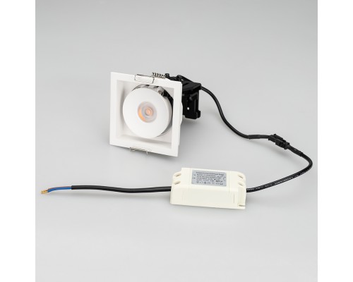 Светильник CL-SIMPLE-S80x80-9W Day4000 (WH, 45 deg) 028148 Arlight Светильник CL-SIMPLE-S80x80-9W Day4000 (WH, 45 deg) 028148 Arlight