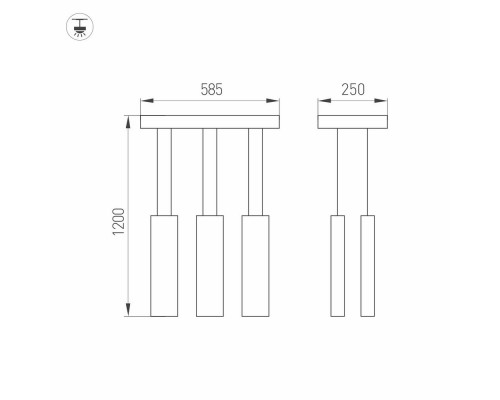 Светильник SP-LEGACY-S585x250-6x6W Warm3000 (WH, 34 deg) 028153 Arlight Светильник SP-LEGACY-S585x250-6x6W Warm3000 (WH, 34 deg) 028153 Arlight