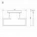 Светильник SP-MARQUO-S770x70-20W Warm3000 (BK, 120 deg) 028203 Arlight