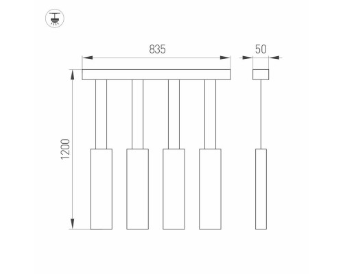 Светильник SP-LEGACY-S835x50-4x6W Warm3000 (WH, 34 deg) 028830 Arlight Светильник SP-LEGACY-S835x50-4x6W Warm3000 (WH, 34 deg) 028830 Arlight